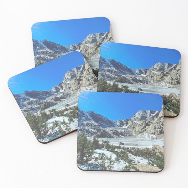 Item preview, Frozen Colorado Mountain Pond designed and sold by BeetleAndFern.