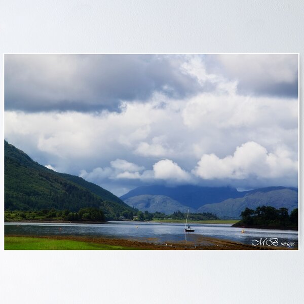 Item preview, Storm Clouds Over Loch Leven designed and sold by maureen bracewell.