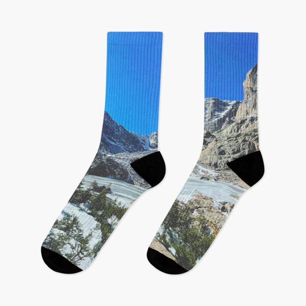 Item preview, Frozen Colorado Mountain Pond designed and sold by BeetleAndFern.