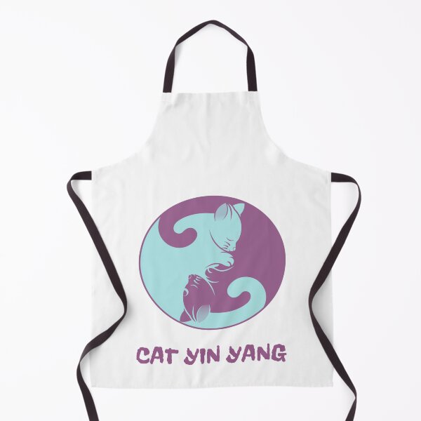 Aperçu de l'œuvre Chat yin yang créée et vendue par W+S Designs.