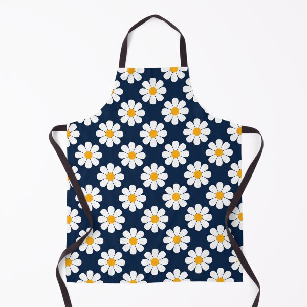 Item preview, Navy Blue Daisy Pattern designed and sold by thelustrous.