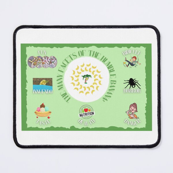 Item preview, The many facets of the humble banana Design - Fruit design designed and sold by CoyoteGifts.