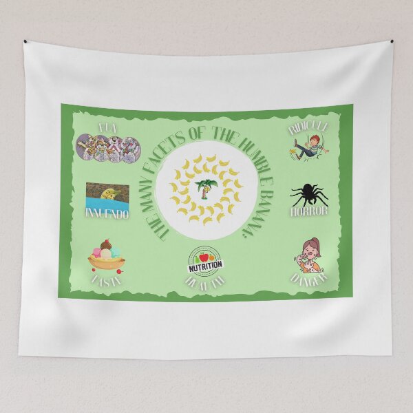 Item preview, The many facets of the humble banana Design - Fruit design designed and sold by CoyoteGifts.