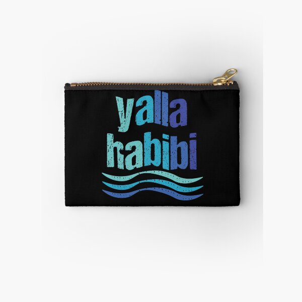 Item preview, yalla Habibi wavy text designed and sold by THROUGH-LIFE.