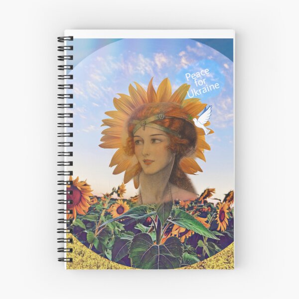 Item preview, Ukrainian Sunflower Goddess designed and sold by Lisa Marie Mercer.