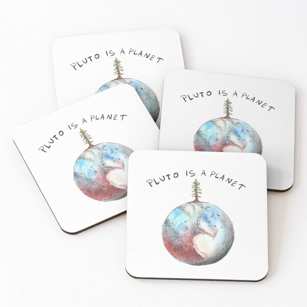 Item preview, Pluto is a Planet - hand drawn illustration designed and sold by MonikaSimona.