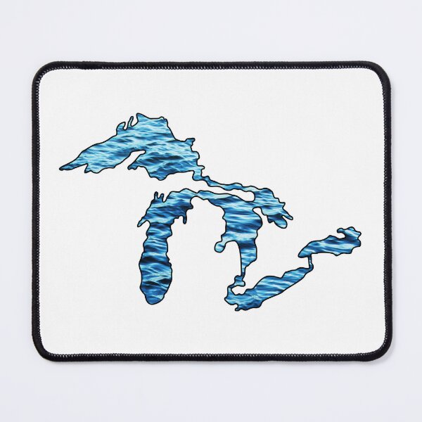 Item preview, Great Lakes w Waves designed and sold by State Symbols.