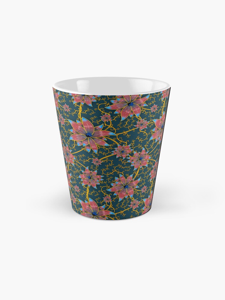 Alternate view of Vegetal Pattern Coffee Mug