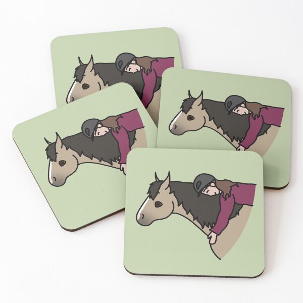 Item preview, Buckskin Horse and Rider designed and sold by EmerestArt.