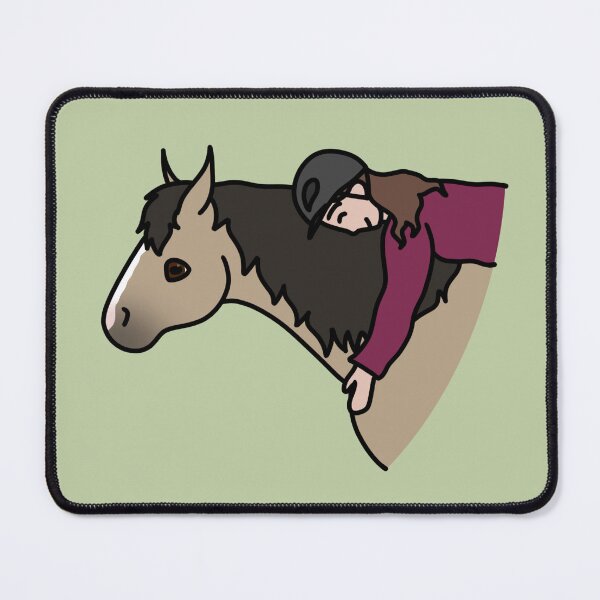 Item preview, Buckskin Horse and Rider designed and sold by EmerestArt.