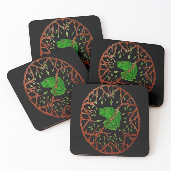 Item preview, Tree frog designed and sold by Grimspencilart.
