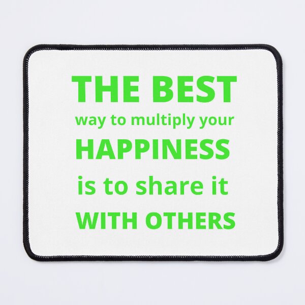 Item preview, The Best Way To Multiply Your Happiness designed and sold by MyTshirtArt.