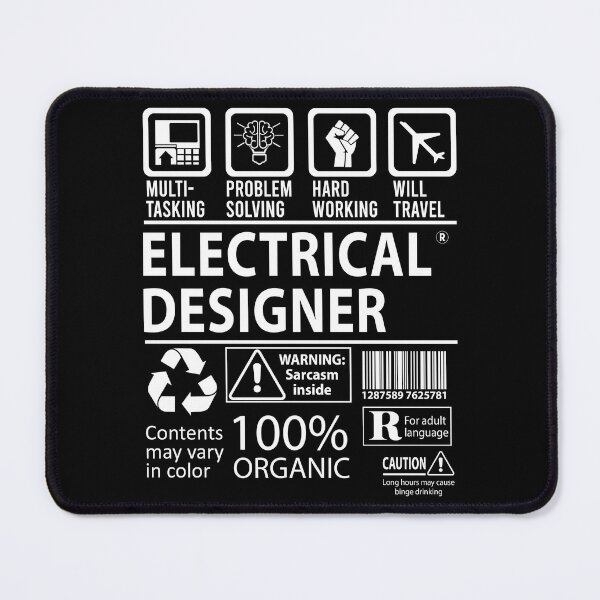 Item preview, Electrical Designer T Shirt - Multitasking Job Gift Item Tee designed and sold by watkinsmat.
