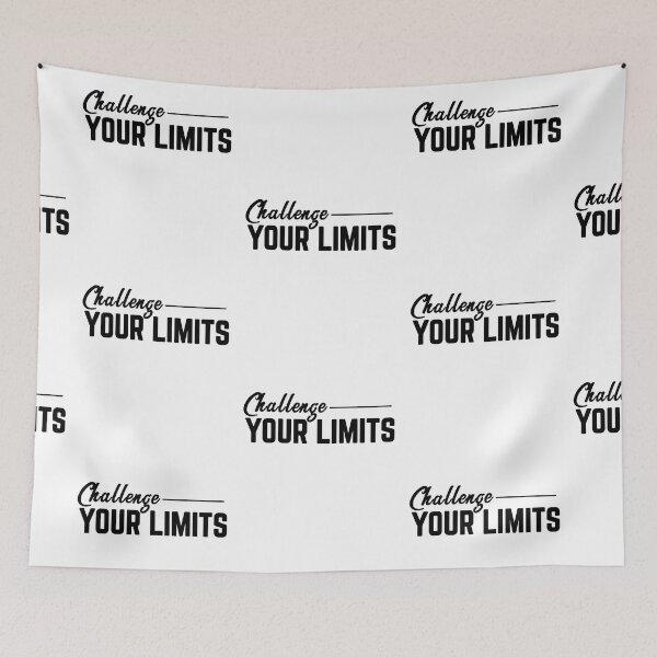 Item preview, CHALLENGE YOUR LIMITS   designed and sold by GAADesignz.