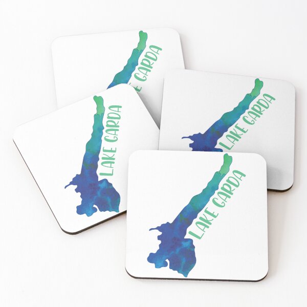 Item preview, Lago Di Garda, Lake Garda, Lake Garda Italy T-Shirt + Sticker Sticker designed and sold by LeipzigerSeen.
