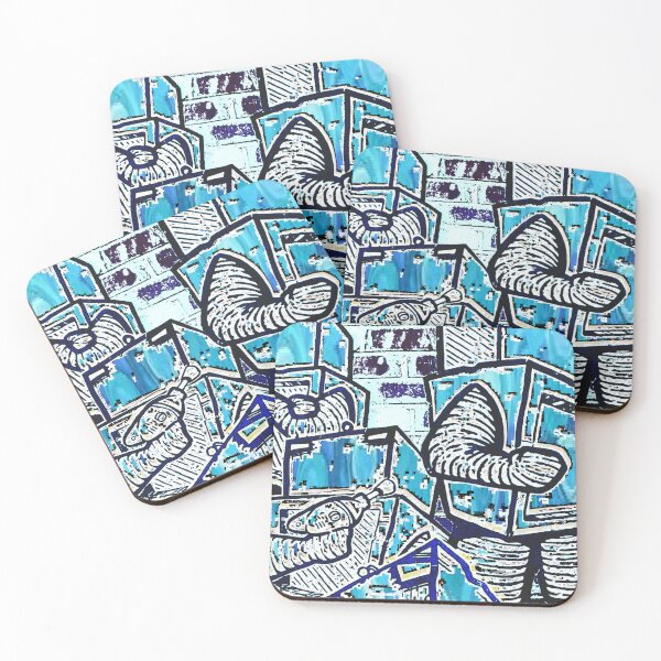 Item preview, Punk Robots 1  designed and sold by LoEndT-Shirts.