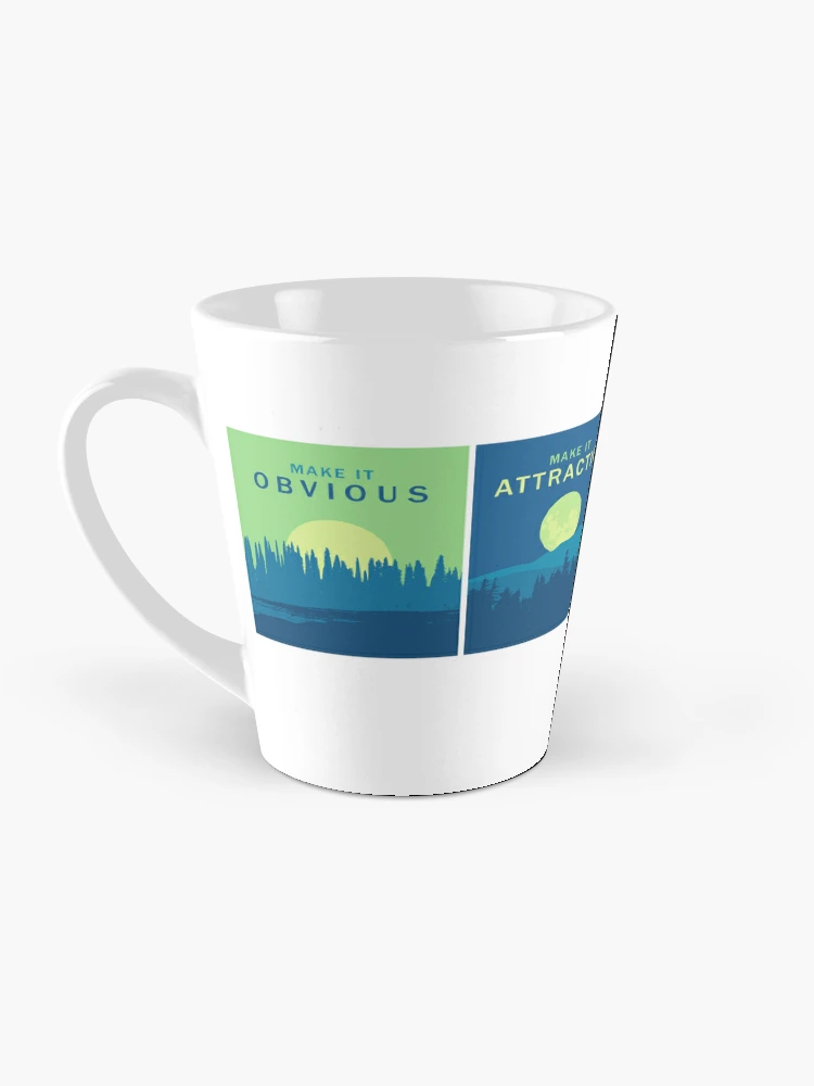 Libro visual Hábitos atómicos - James Clear Coffee Mug for Sale by  TKsuited