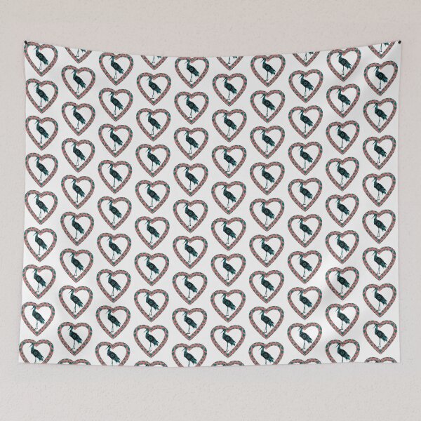 Item preview, Warning heart, stork Sticker 3 designed and sold by JarahDesign.