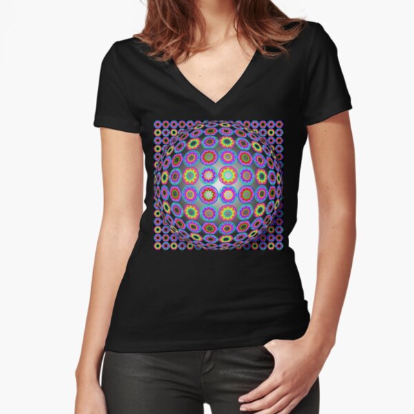 Fitted V-Neck T-Shirt