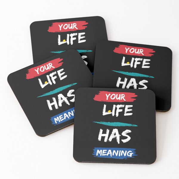 Item preview, Your Life Has Meaning - Motivational quote designed and sold by FancyZone.
