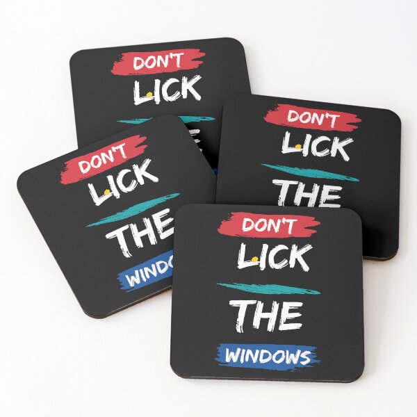 Item preview, Don't Lick The Windows designed and sold by FancyZone.