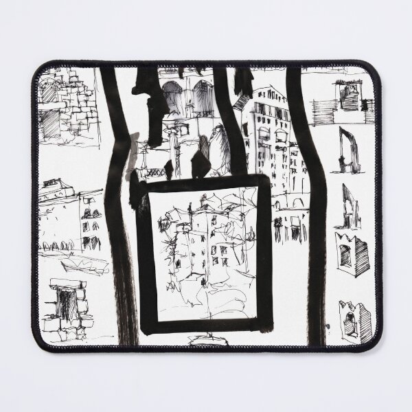 Item preview, Architecture Sketchbook_13_ DK_B_W (3) designed and sold by dana-krystle.