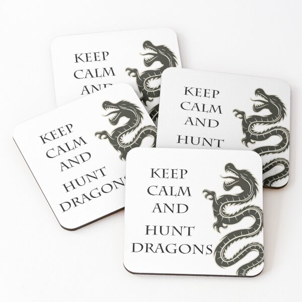 Item preview, Mantenga la calma Hunt Dragons Essential designed and sold by myshop159.