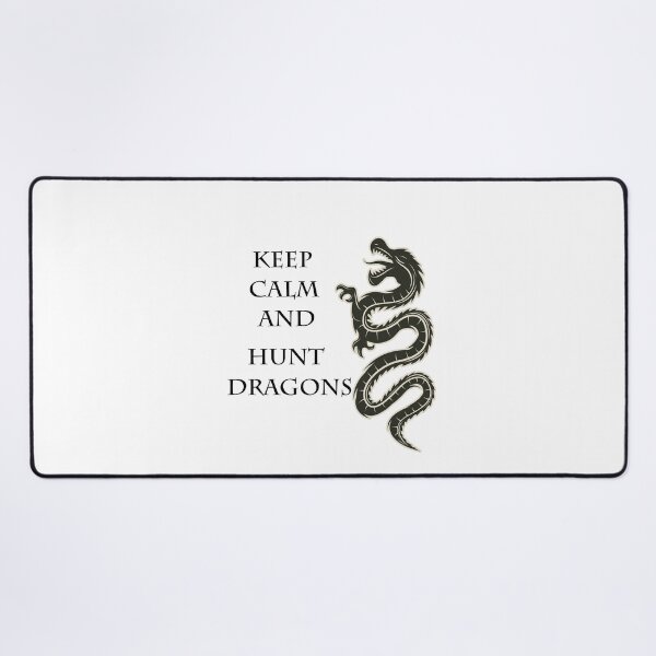 Item preview, Keep Calm Hunt Dragons Essential  designed and sold by myshop159.