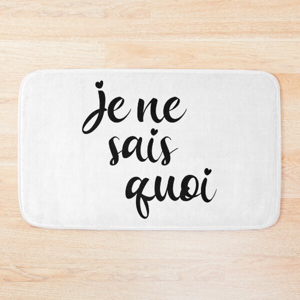 Aperçu de l'œuvre Je Ne Sais Quoi - Dire français drôle créée et vendue par TravelScientist.