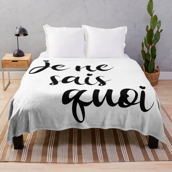 Item preview, Je Ne Sais Quoi - Funny French Saying designed and sold by TravelScientist.