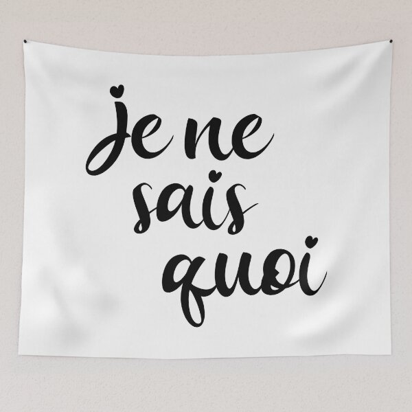 Item preview, Je Ne Sais Quoi - Funny French Saying designed and sold by TravelScientist.