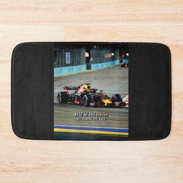Item preview, Formula One, motivational quote, rest at the finish designed and sold by hiunlimit.