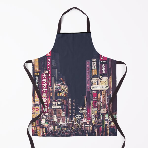 Item preview, Shibuya, Tokyo at Night - Retro Japan designed and sold by Ellodee.