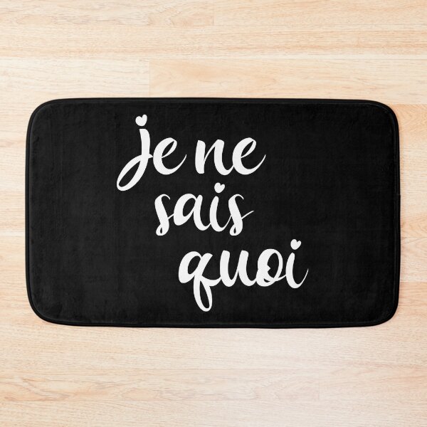 Aperçu de l'œuvre Je Ne Sais Quoi - Dire français drôle créée et vendue par TravelScientist.