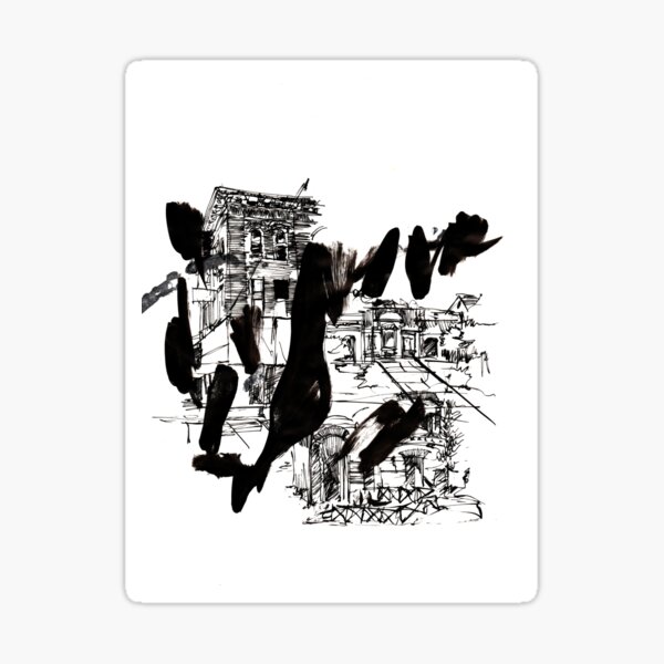 Item preview, Architecture Sketchbook_13_ DK_B_W (4) designed and sold by dana-krystle.
