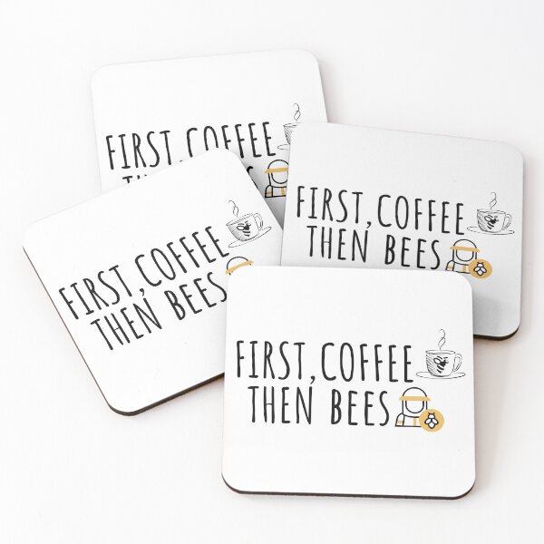 Item preview, First Coffee Then Bees Beekeeper designed and sold by MellowSphere.