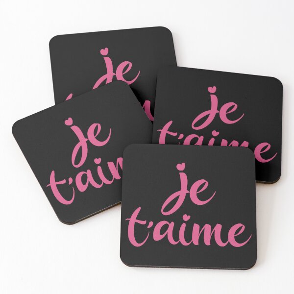 Item preview, Je Taime - I Love You - French Sayings designed and sold by TravelScientist.