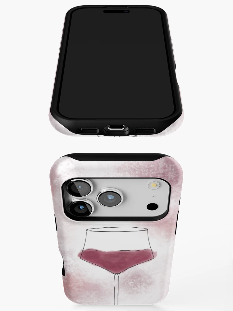 Thumbnail 3 of 4, iPhone Case, Malbec designed and sold by Rae-Rabbs.