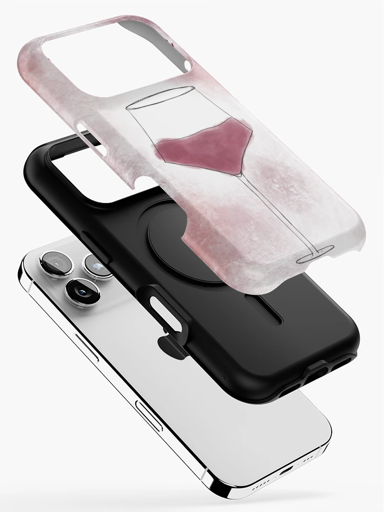 Thumbnail 2 of 4, iPhone Case, Malbec designed and sold by Rae-Rabbs.