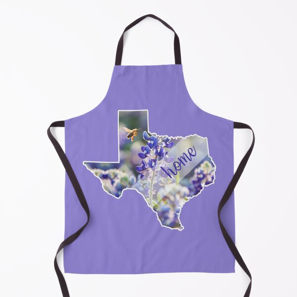 Item preview, Texas State Pride Bluebonnets & Bee Home in Countryside Font designed and sold by Zphal.