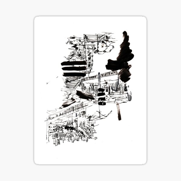 Item preview, Architecture Sketchbook_13_ DK_B_W (5) designed and sold by dana-krystle.