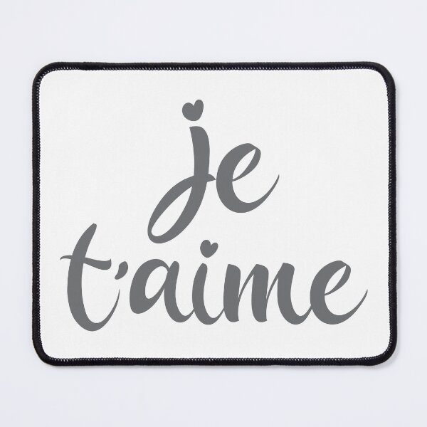 Item preview, Je Taime - I Love You - French Sayings designed and sold by TravelScientist.
