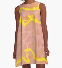 20170220 Yellow Sparkling No. 5 A-Line Dress