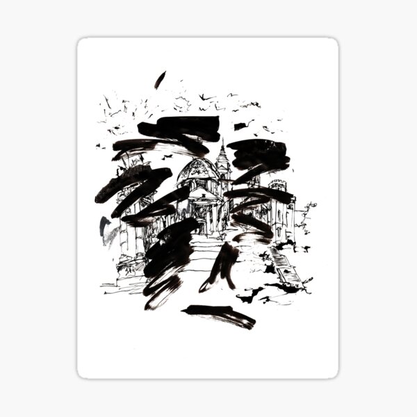 Item preview, Architecture Sketchbook_13_ DK_B_W (6) designed and sold by dana-krystle.