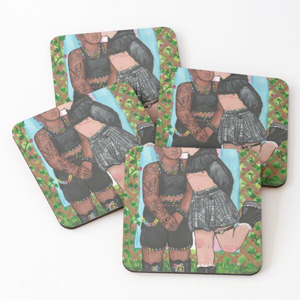 Item preview, trans gay couple designed and sold by theo cook.