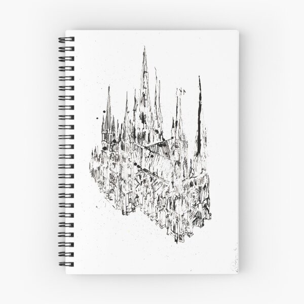 Item preview, Architecture Sketchbook_13_ DK_B_W (9) designed and sold by dana-krystle.
