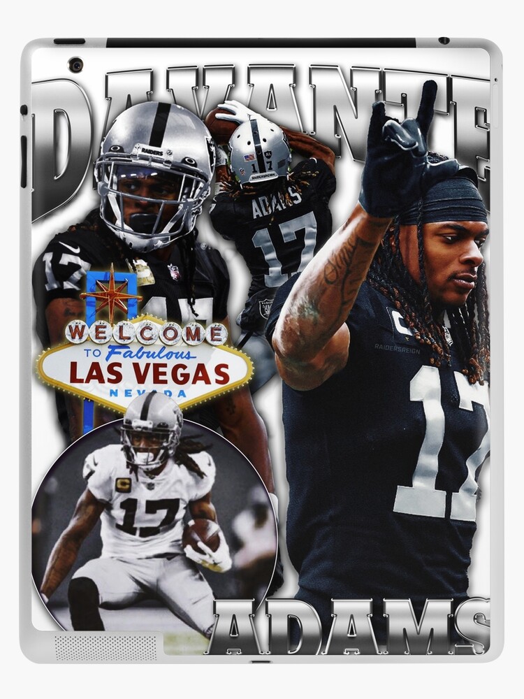 Davante Adams Las Vegas Raiders 90s bootleg t shirt design ' iPad Case &  Skin for Sale by pringle boy