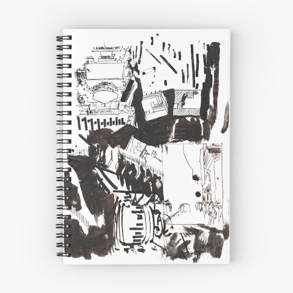 Item preview, Architecture Sketchbook_13_ DK_B_W (10) designed and sold by dana-krystle.