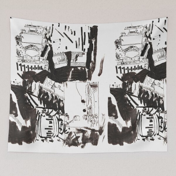 Item preview, Architecture Sketchbook_13_ DK_B_W (10) designed and sold by dana-krystle.