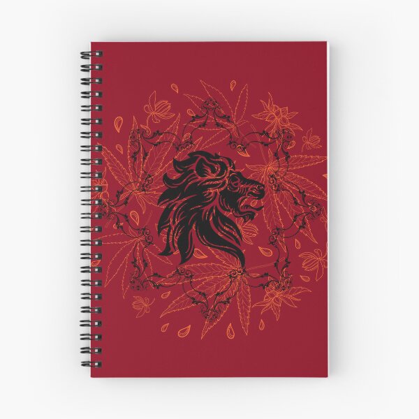 Item preview, Red Harvest Lion Print designed and sold by Lylabean22.
